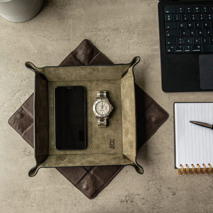 Watch Tray - Black Green